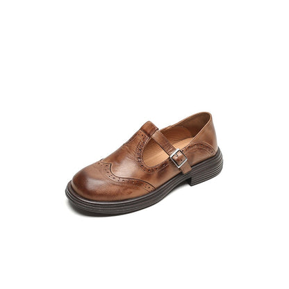 Risla Leather Mary Janes