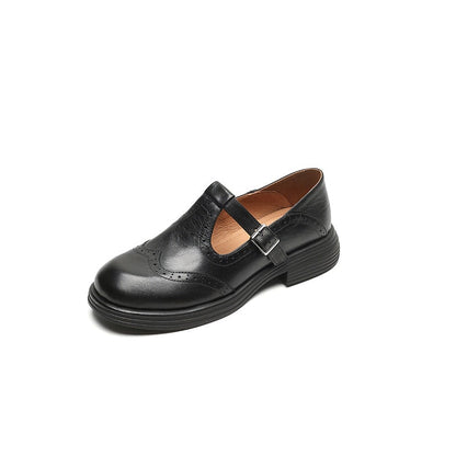 Elvara | Elegante Mary Jane di Pelle