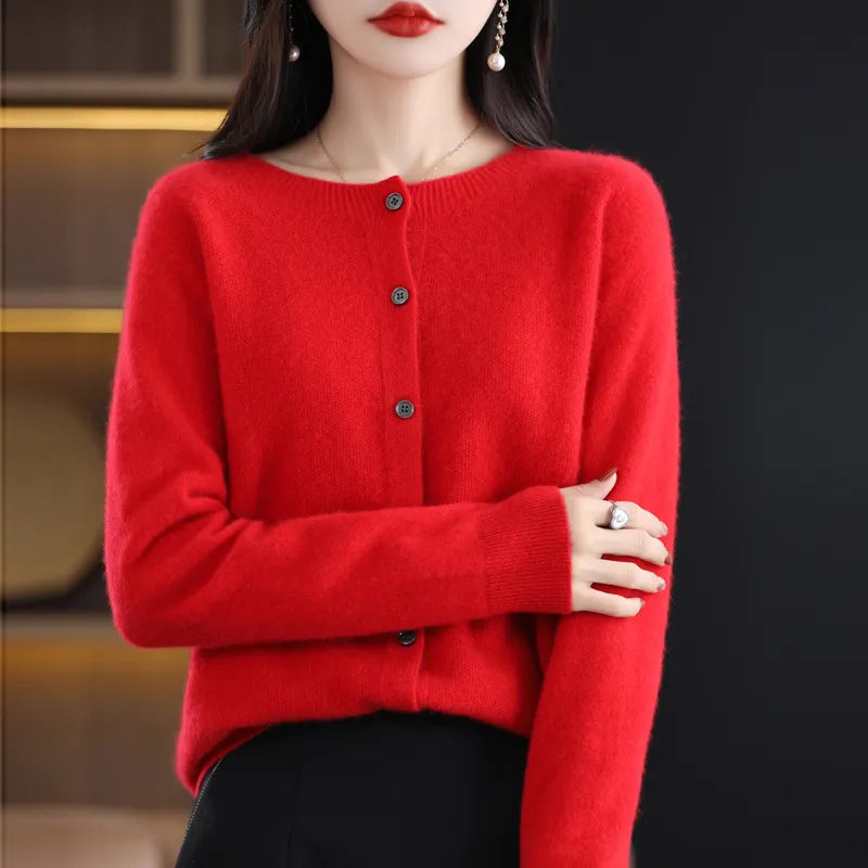 Anna | Cardigan in lana Merino