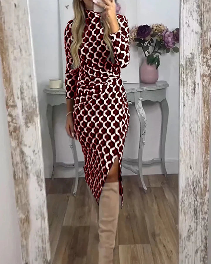 ISLA – ABITO BODYCON DI ELEGANZA GEOMÉTRICA
