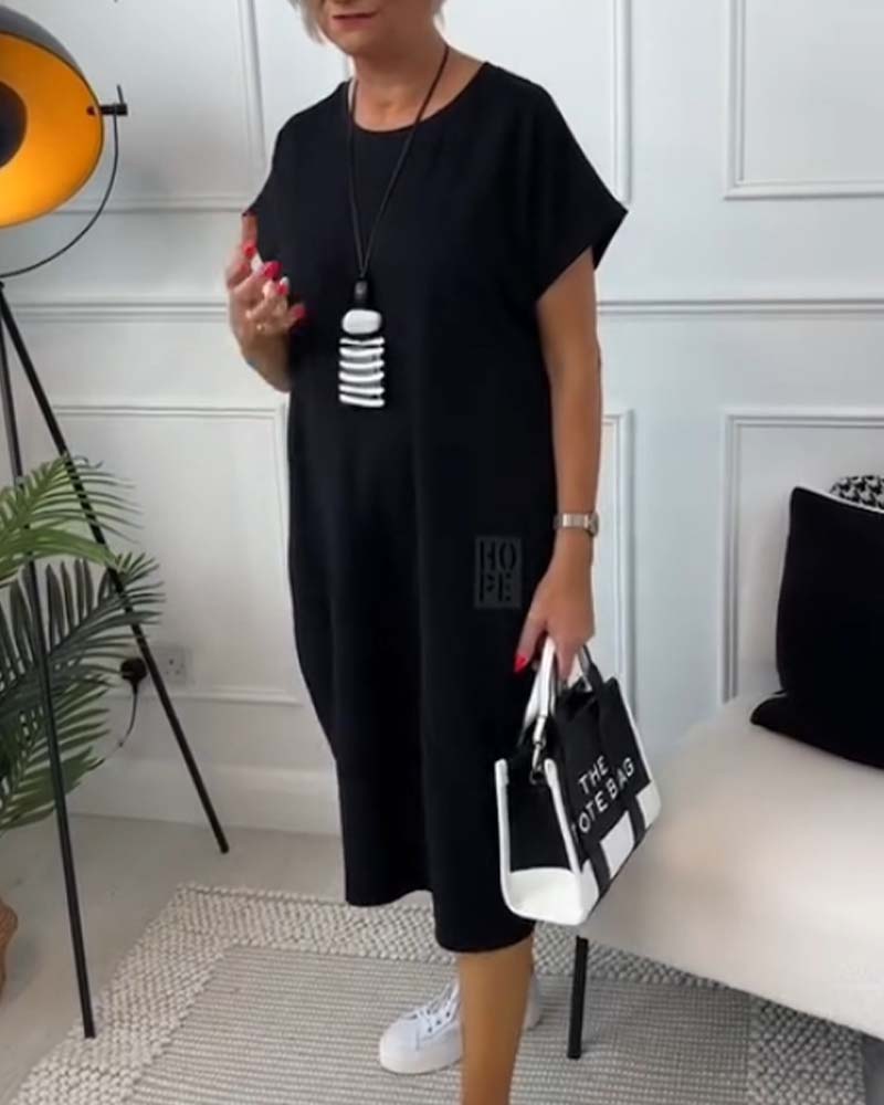 Zuzanna | Abito estivo Liviano con Collo rotondo