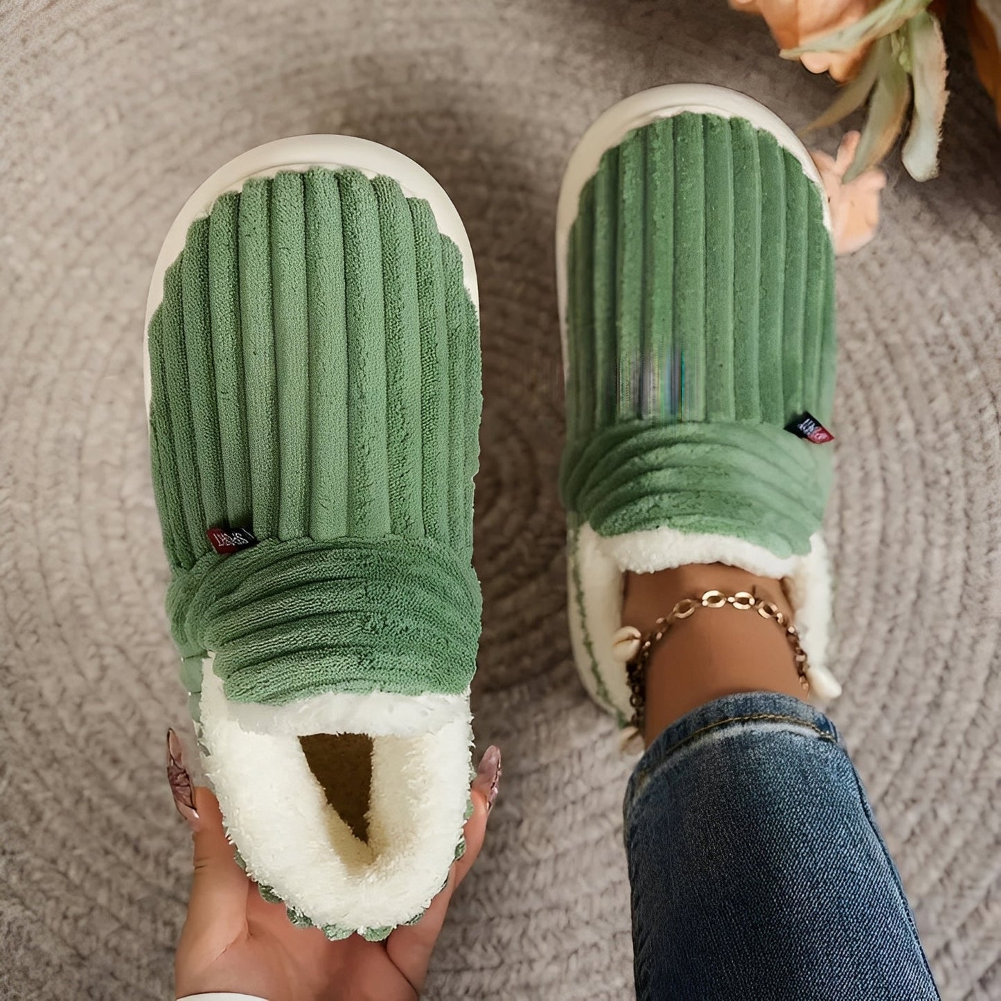 Angèle - Scarpe morbide e cálidos da donna