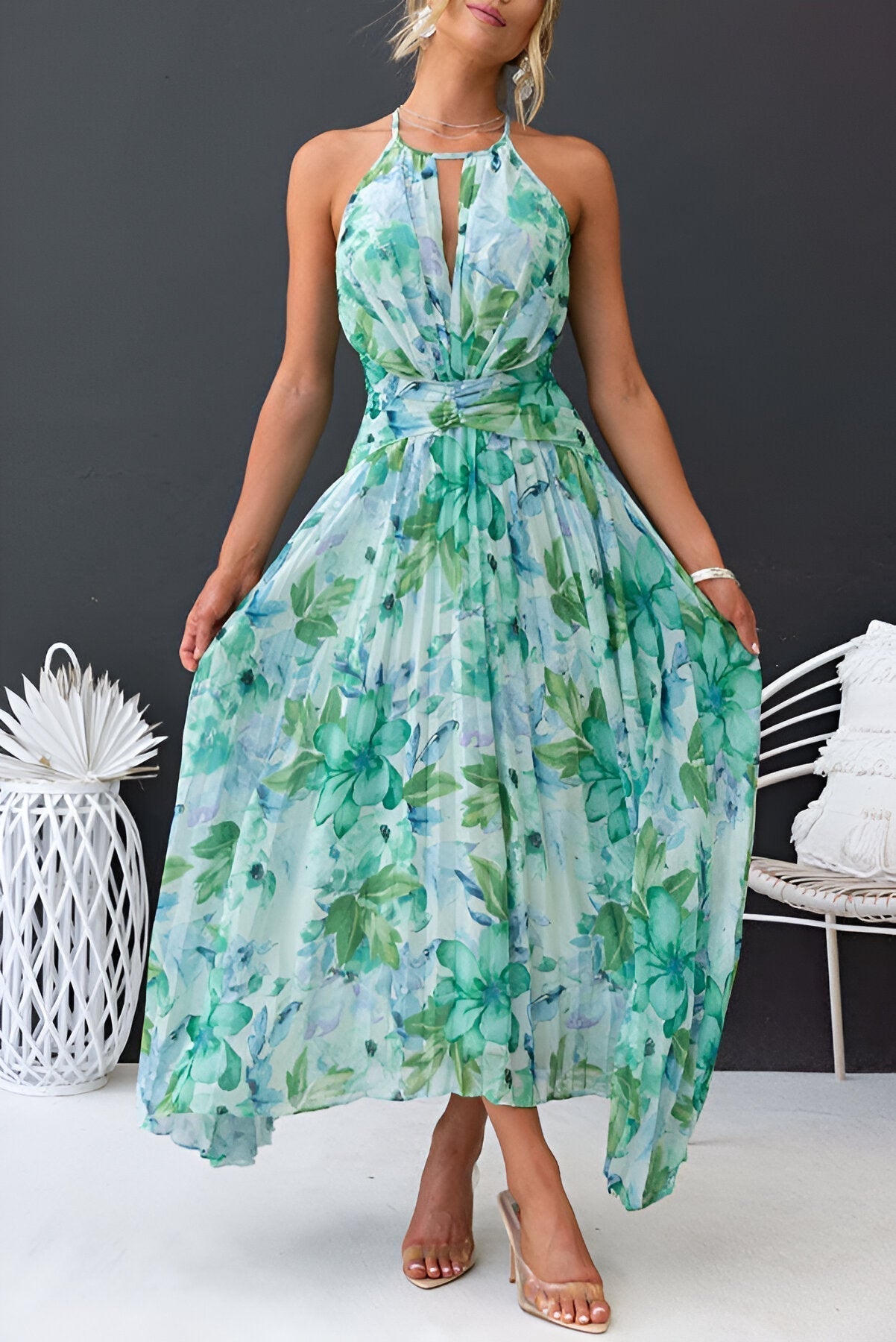Valeria | Abito Maxi Eleganza Flotante