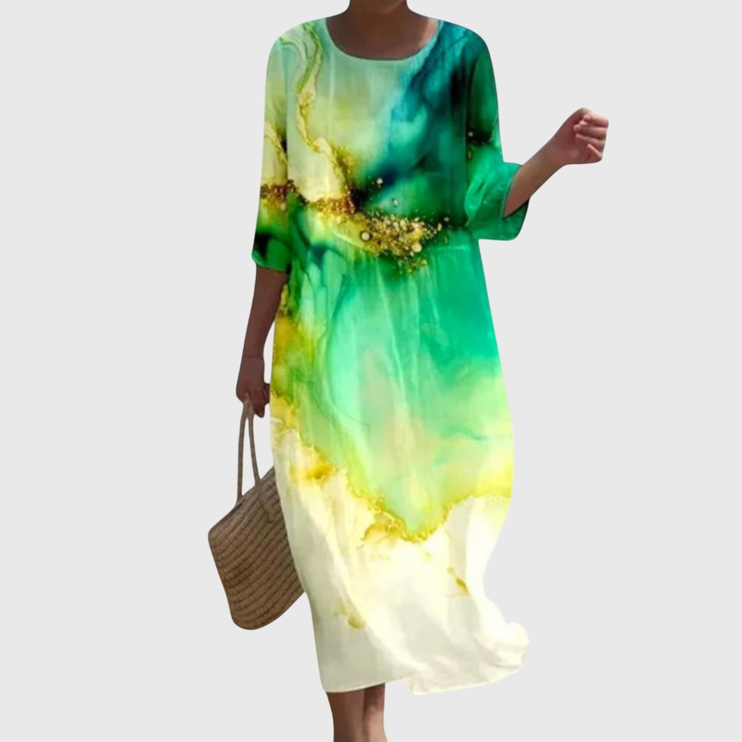Hayley | Abito maxi Floreale Stiloso