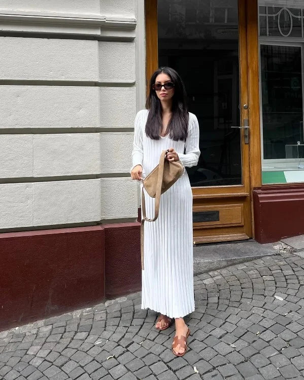 Sara - Nuevo Abito Midi di Maglia