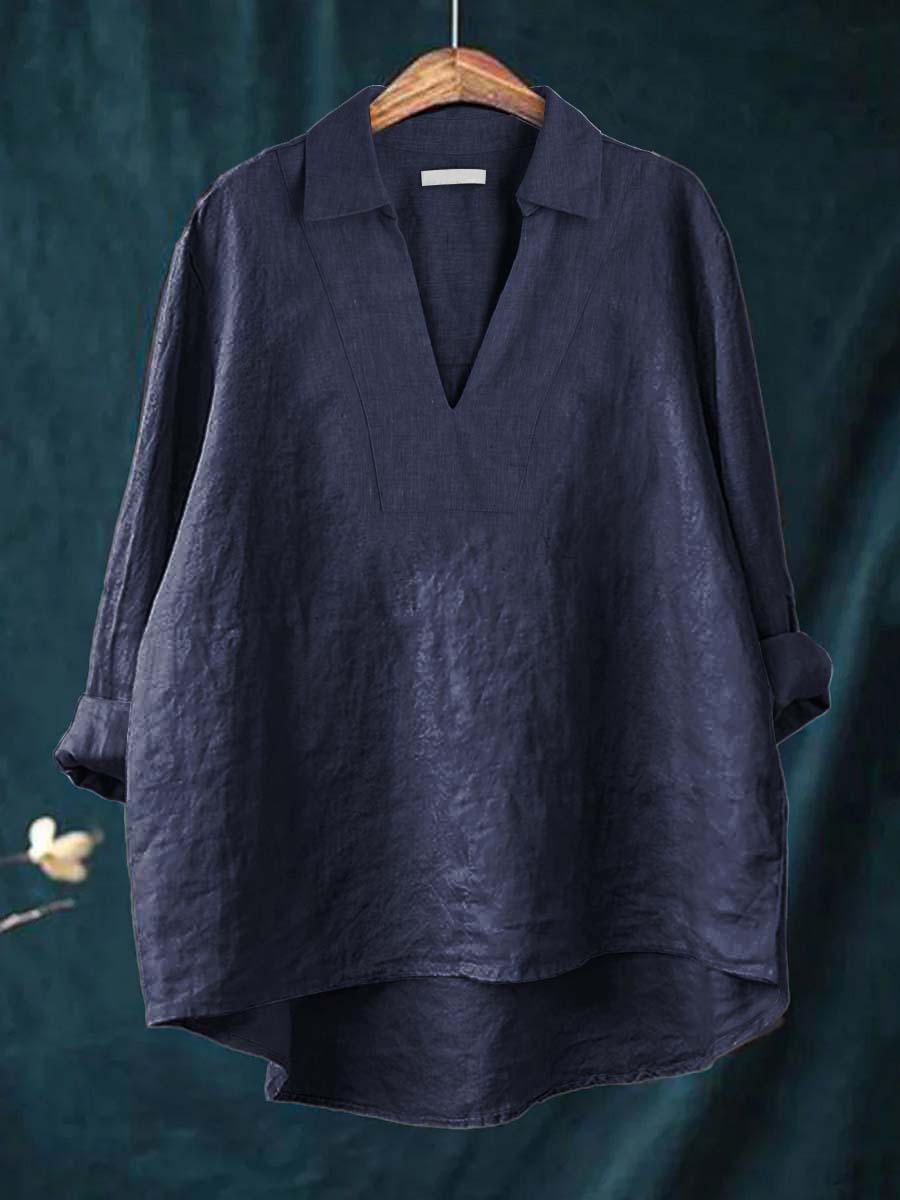 Blusa in lino María