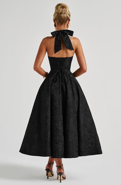 Eulalie - Abito di Schiena Descubierta con scollo a V Chic