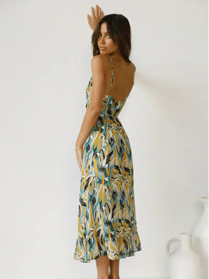 Chiara - Abito midi Colorido donna | Eleganza Estiva