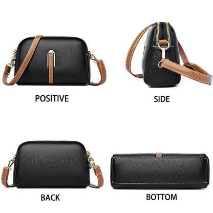 Penélope | Borsa a Spalla Compatta in Pelle Morbida
