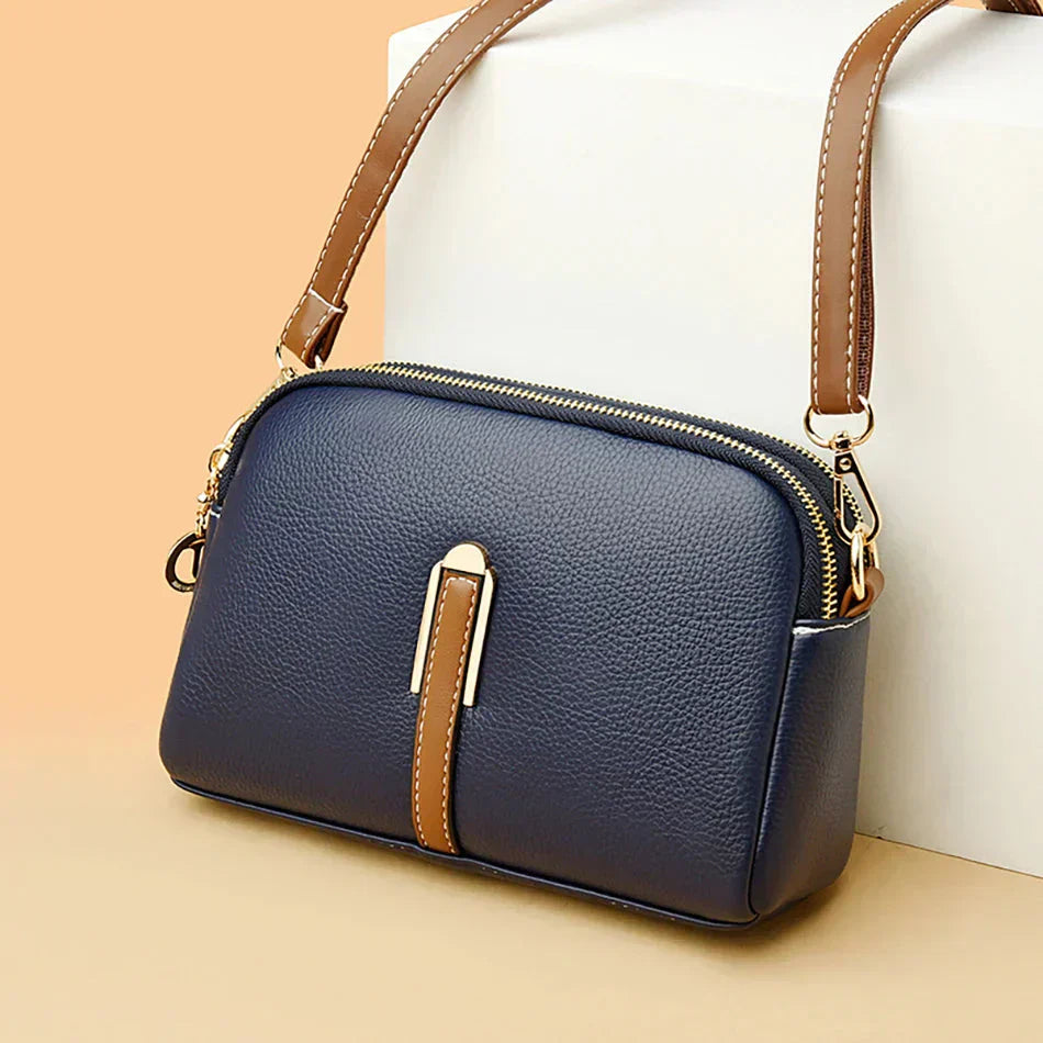 Penélope | Borsa a Spalla Compatta in Pelle Morbida
