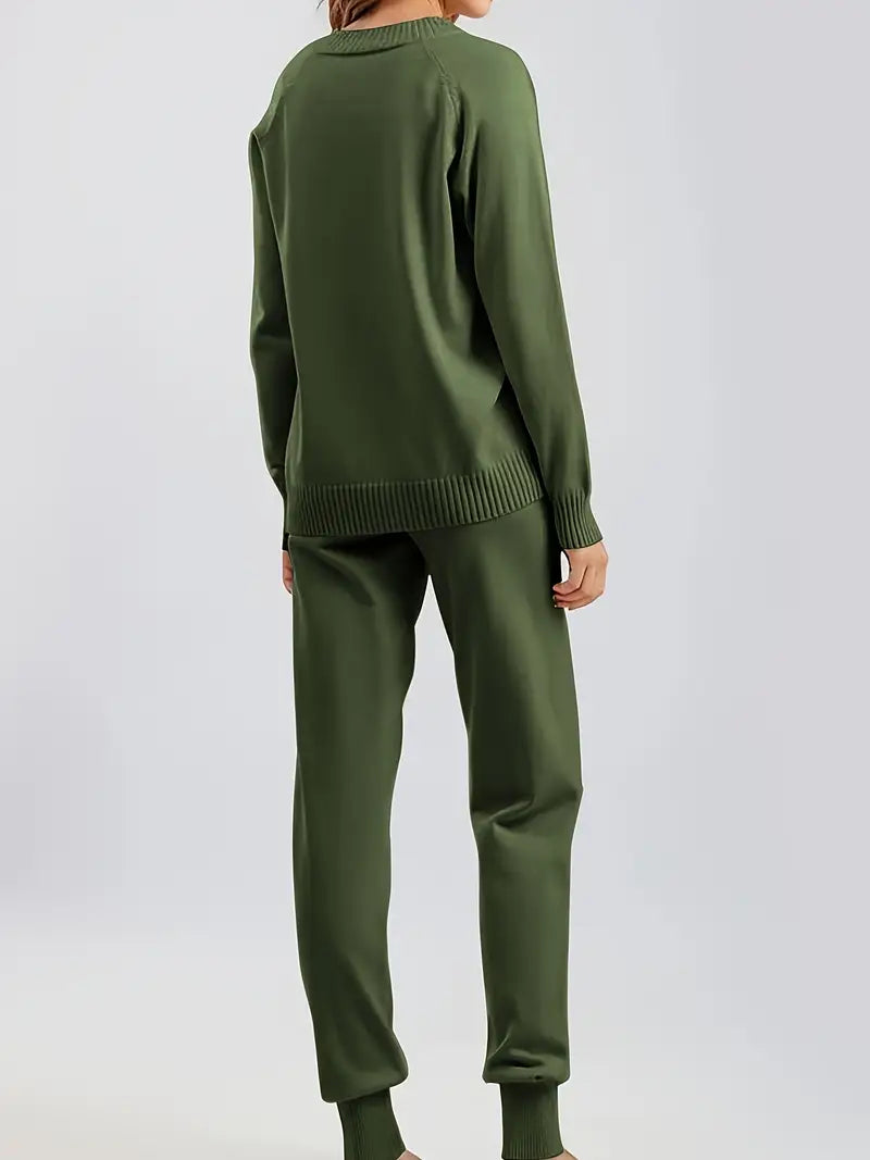 MORGAN – SET LOUNGE DI MAGLIA COMODO DI DUE PEZZI