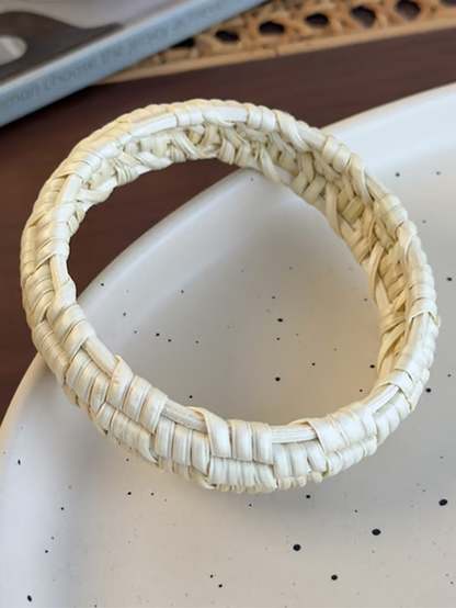 Pulsera di Ratán Trenzado