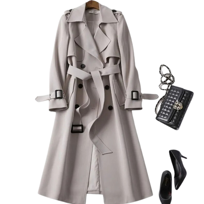 Christai | Cappotto lungo da donna | Giacca Con bottoni
