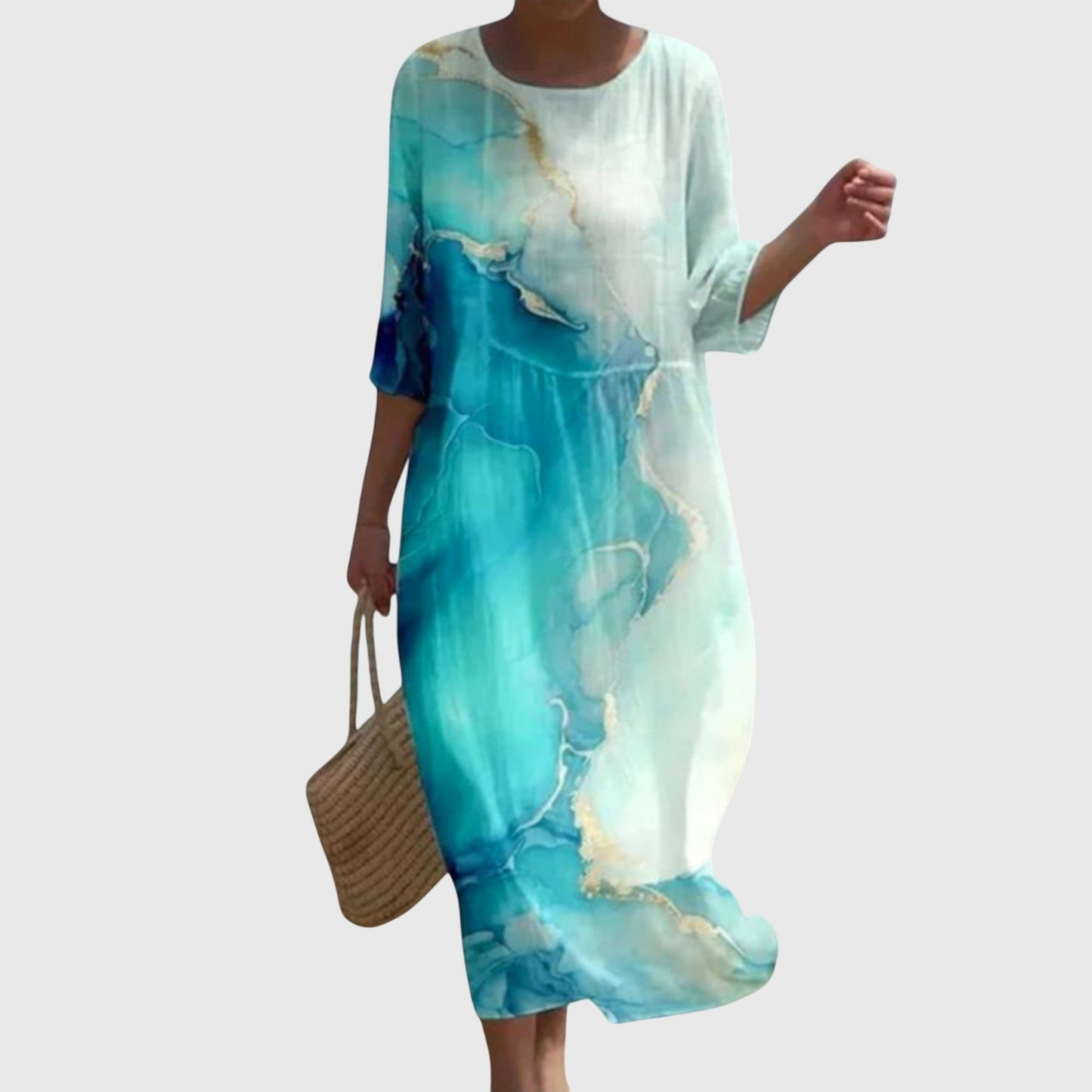 Hayley | Abito maxi Floreale Stiloso