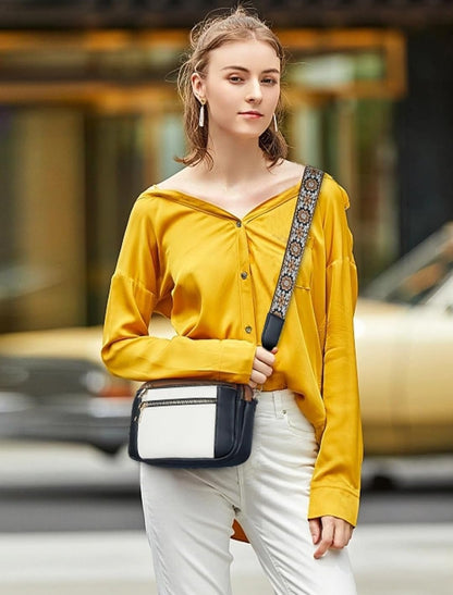Erikka | Borsa Elegante a tracolla con tracolla regolabile con stampa
