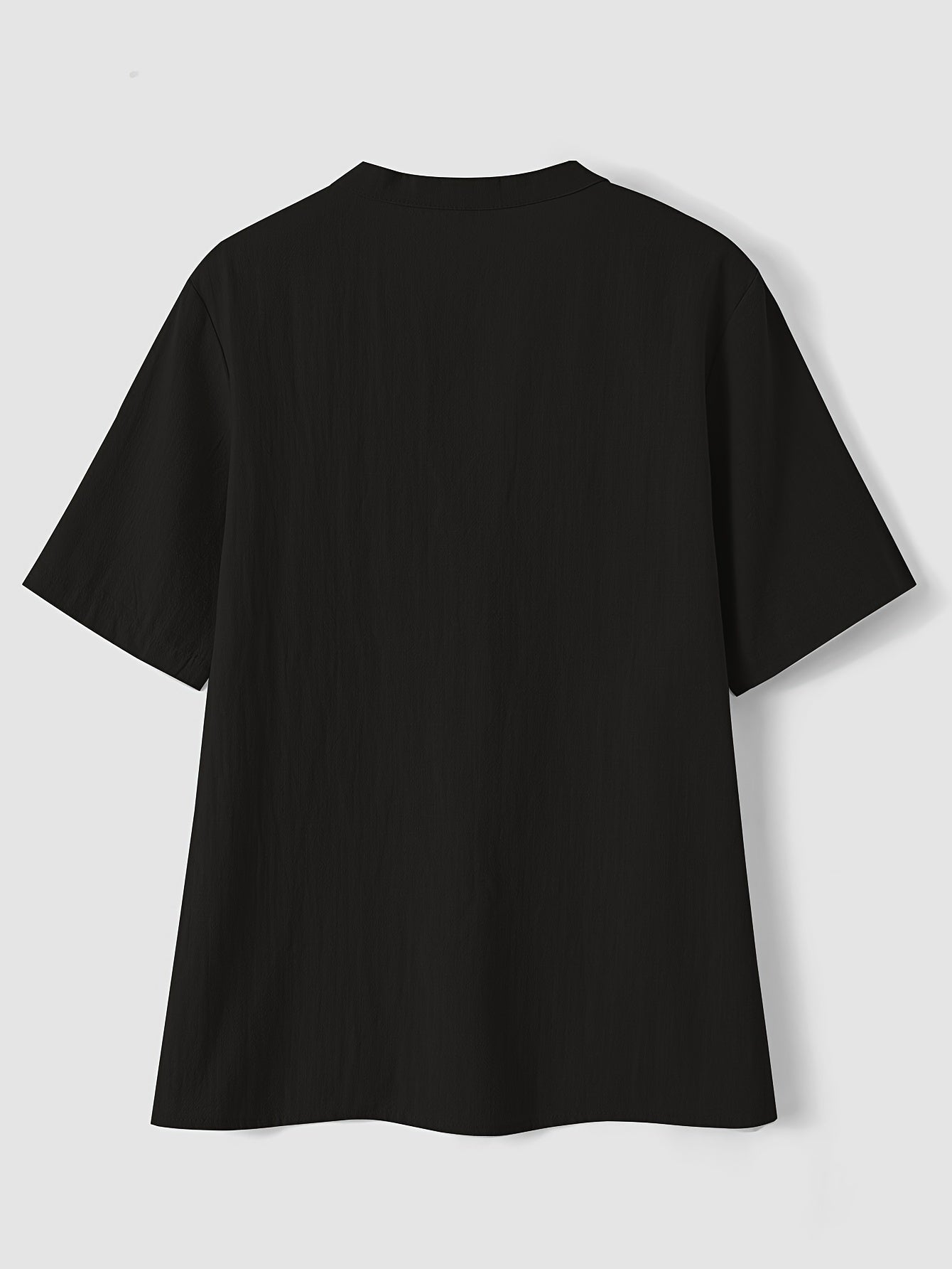 Sharron - Blusa elegante con scollo a V e Bottoni