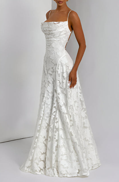 Alona - Abito maxi di Corsetto in pizzo Elegante