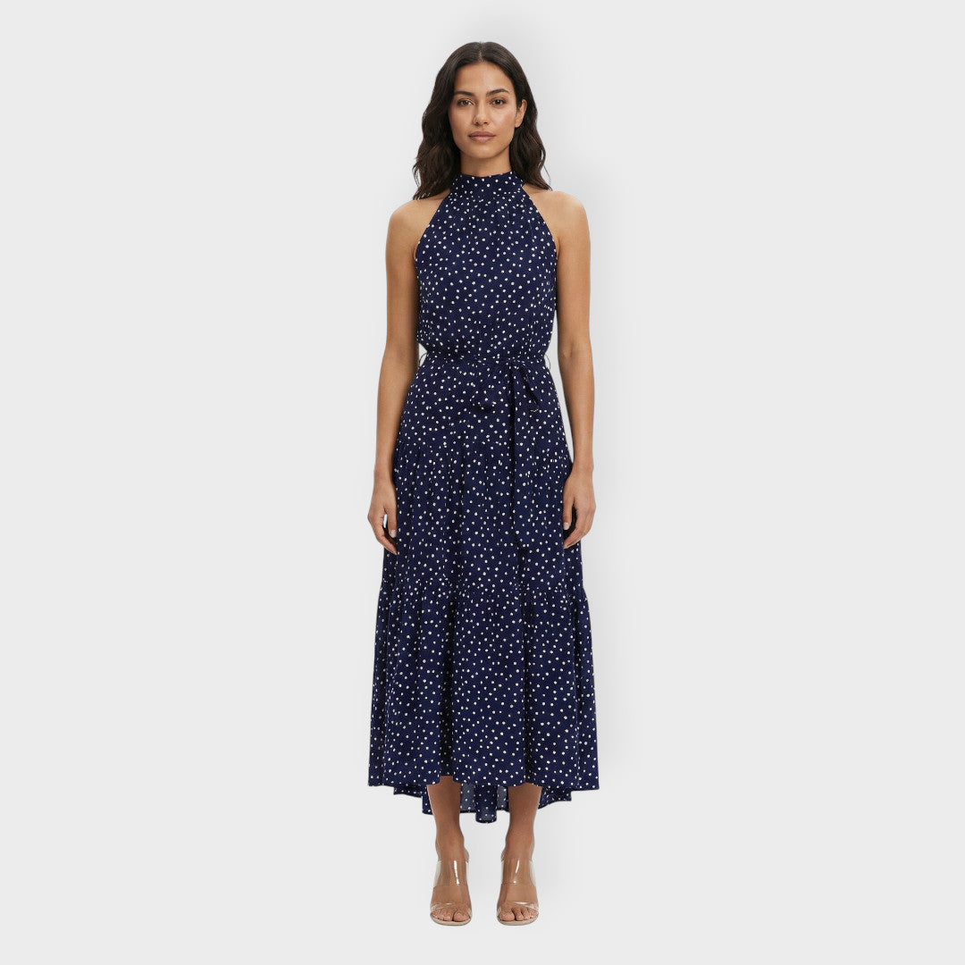 Abito midi donna Pois Lazo