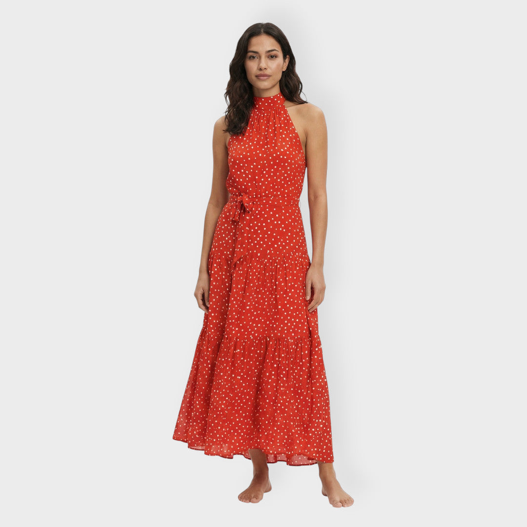 Abito midi donna Pois Lazo