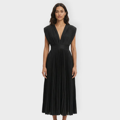 Abito lungo Plissettato donna Elegante