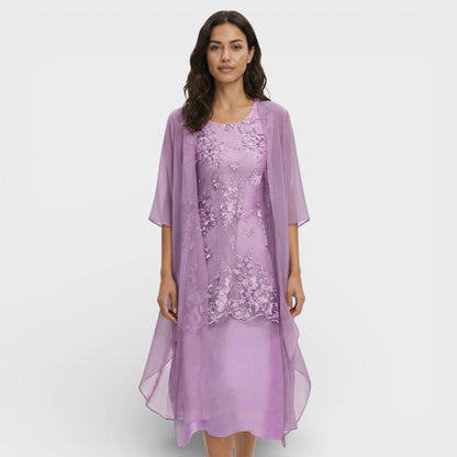 Abito midi Due pezzi Elegante