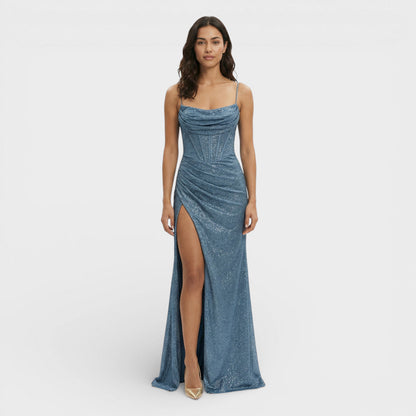 Abito lungo donna Lentejuelas Spacco