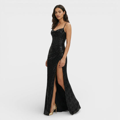 Abito lungo donna Lentejuelas Spacco