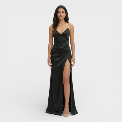 Abito maxi Spacco Elegante donna