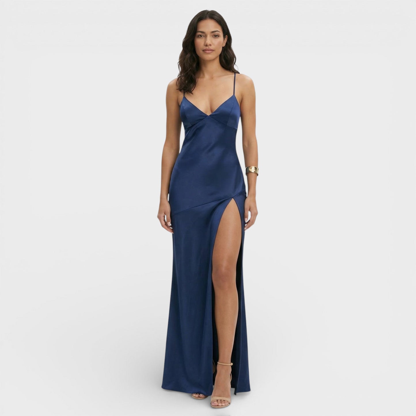 Abito maxi Spacco Elegante donna