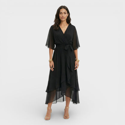 Abito Scollo Pico donna Elegante