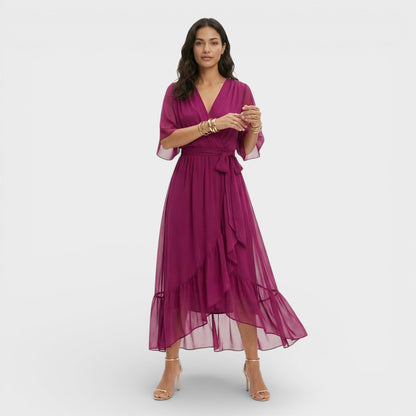 Abito Scollo Pico donna Elegante