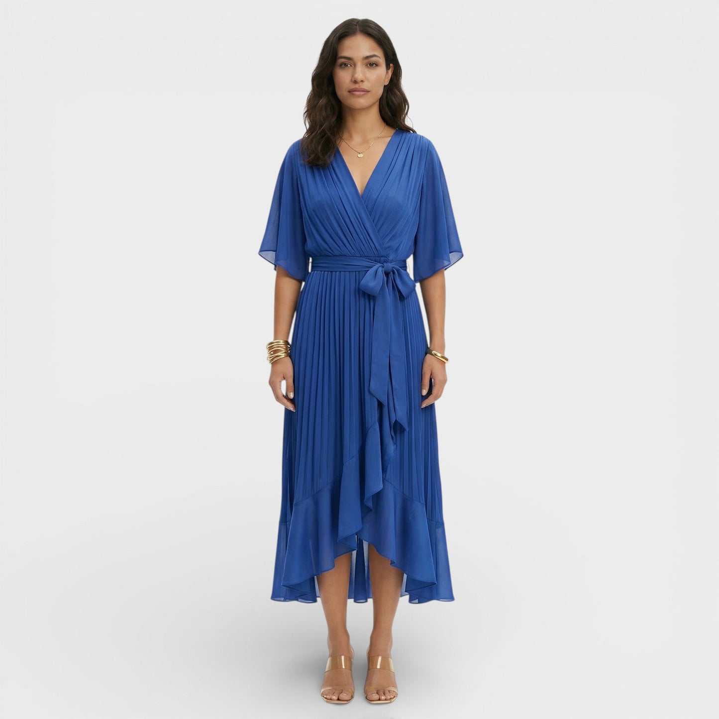 Abito Scollo Pico donna Elegante