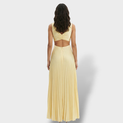 Abito midi Plissettato Elegante donna