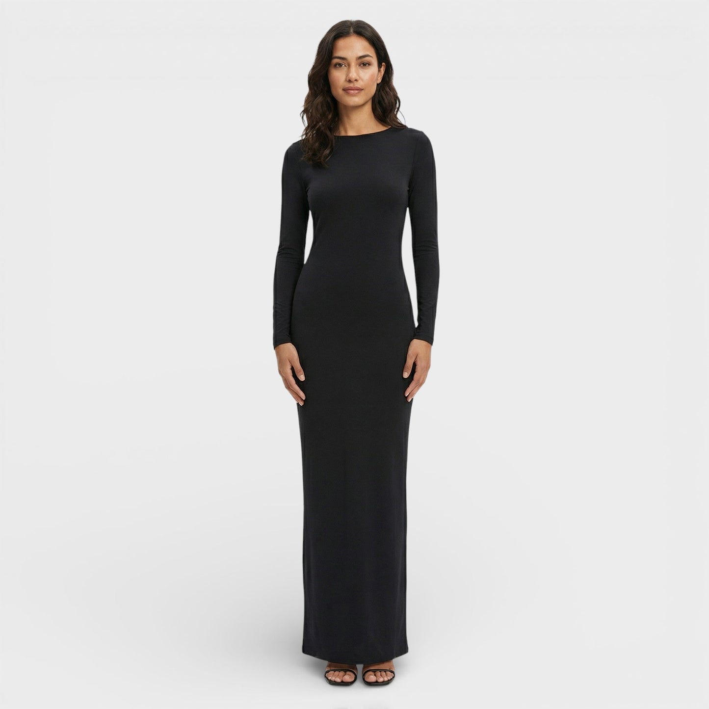 Abito maxi Schiena scoperta Elegante