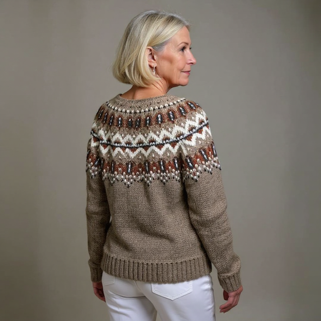 Adeline | Cardigan islandese vintage