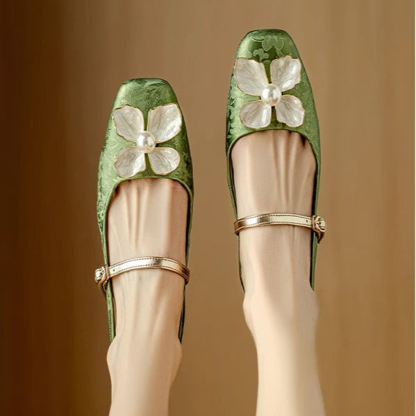 Genine - Scarpe con tacco con cinturilla trasera