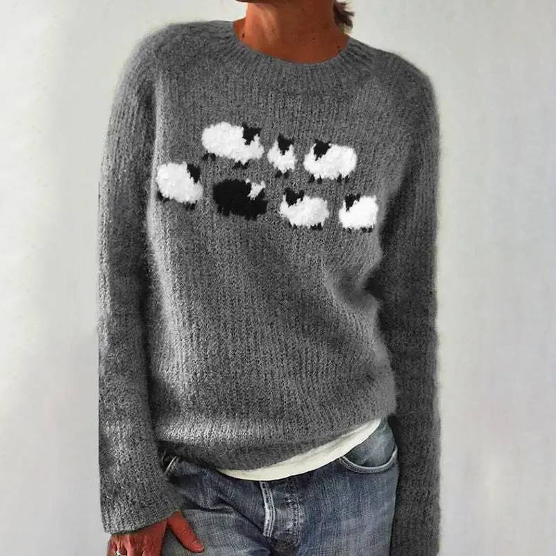 Poppy | Maglione rétro Caldo e morbido