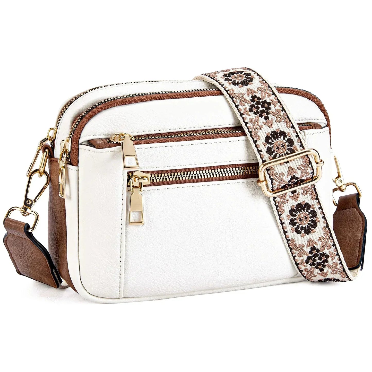 Nylah – Borsa Crossbody con Tracolle Colorate