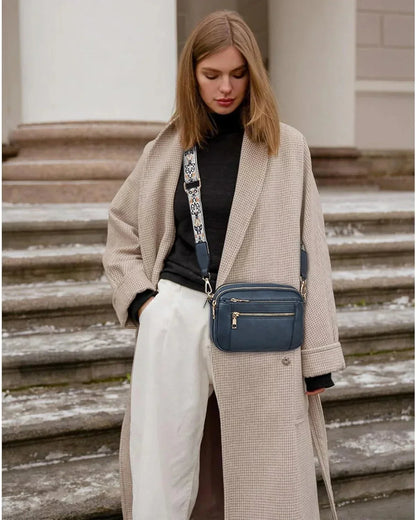 Nylah – Borsa Crossbody con Tracolle Colorate