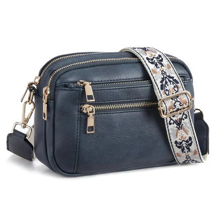 Nylah – Borsa Crossbody con Tracolle Colorate