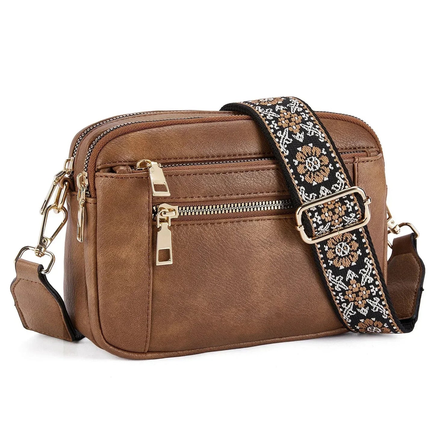 Nylah – Borsa Crossbody con Tracolle Colorate