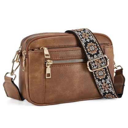 Nylah – Borsa Crossbody con Tracolle Colorate
