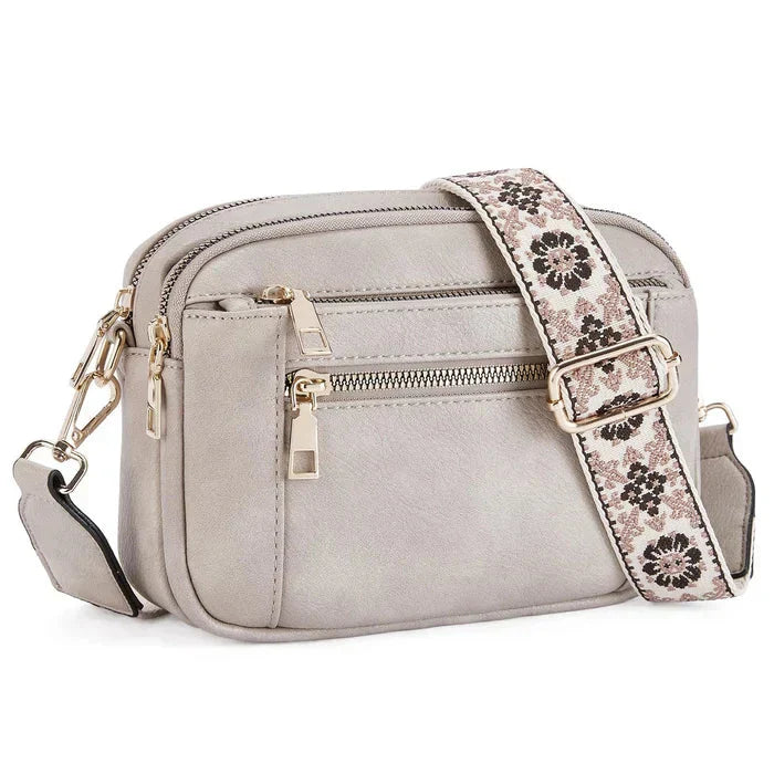 Nylah – Borsa Crossbody con Tracolle Colorate