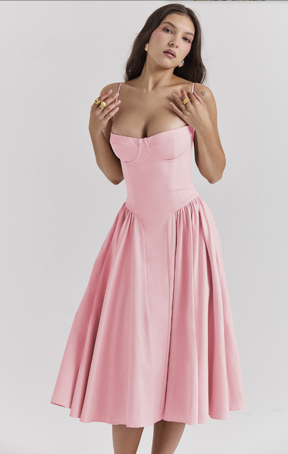 Elara | Abito Estivo Corsé Elegante