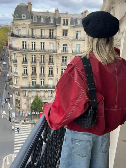 Giacca Oversize di Contraste - Vendita Limitata
