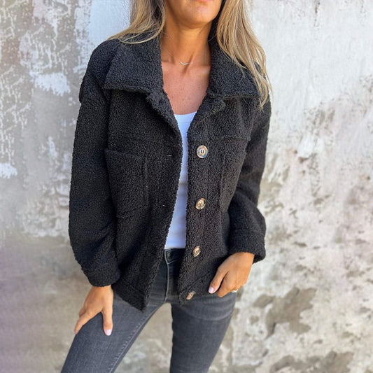 Mia™ Cappotto elegante autunnale