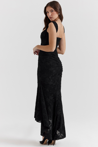 Dove - Abito Maxi di Pizzo Elegante e Aderente