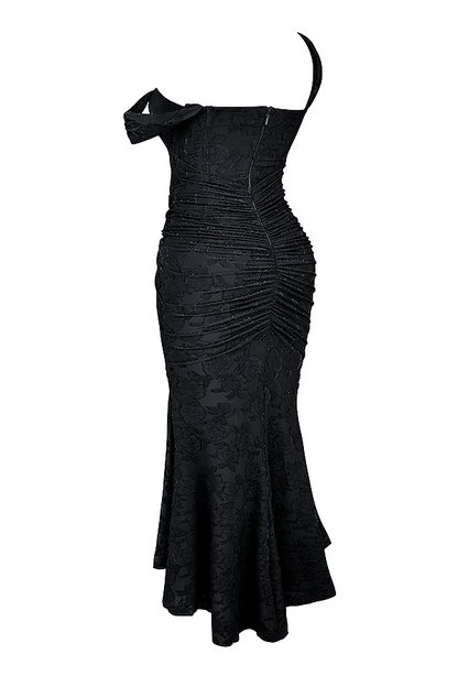 Dove - Abito Maxi di Pizzo Elegante e Aderente