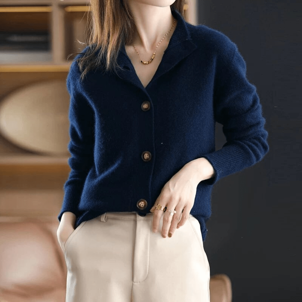 Anny - Cardigan in cachemire di lusso