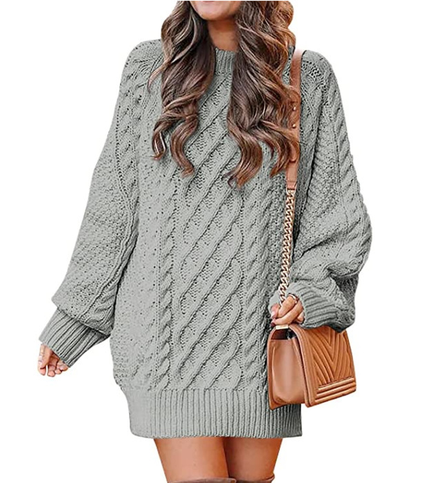 Chloé – Abito di Maglione Trenzado